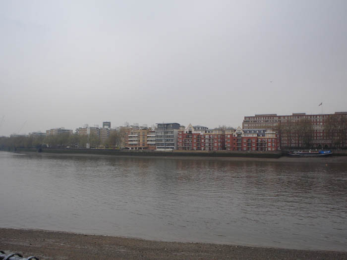 Looking across Thames
