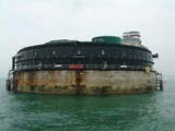 Sea Fort in The Solent (70 kbytes) - Click to enlarge