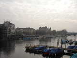 Zurich, Boats amd Skyline (39 kbytes) - Click to enlarge