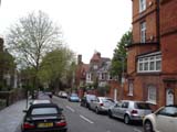 Hampstead side street (81 kbytes) - Click to enlarge